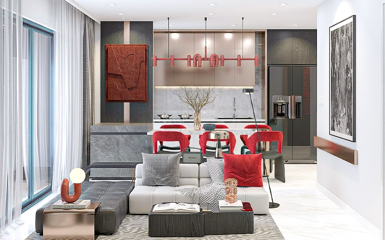 Thiết kế nội thất căn hộ