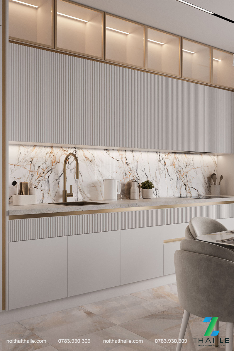 Thiết kế nội thất phòng bếp BST-PB-006