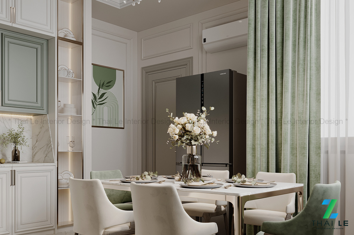 Thiết kế nội thất phòng bếp Inviting