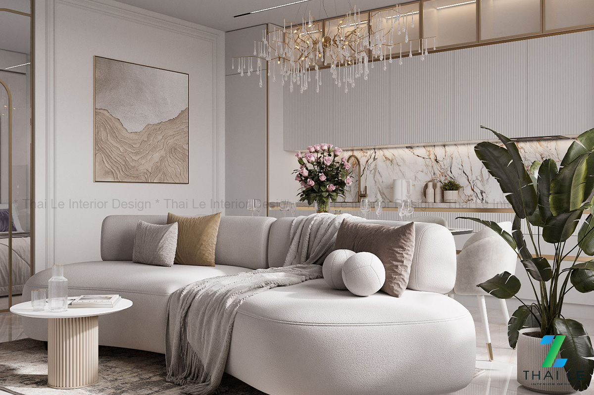 Thiết kế nội thất phòng bếp Milan