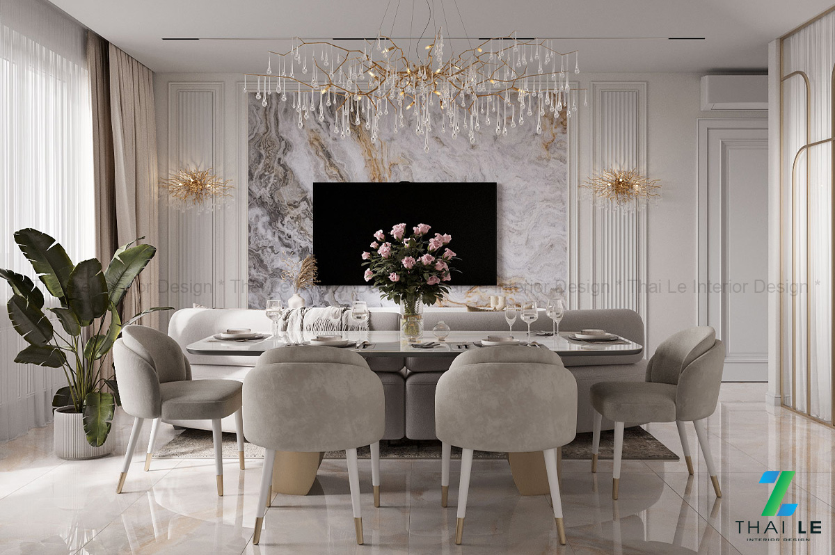 Thiết kế nội thất phòng bếp Milan