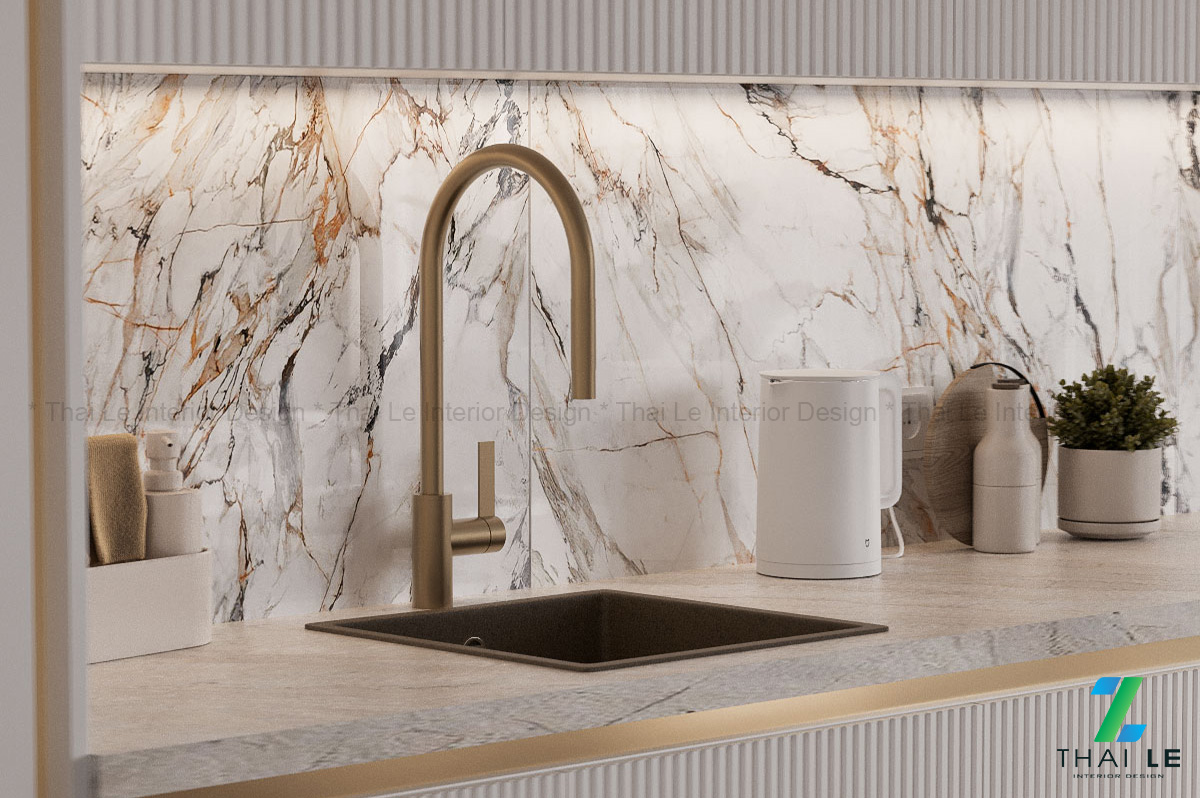 Thiết kế nội thất phòng bếp Milan