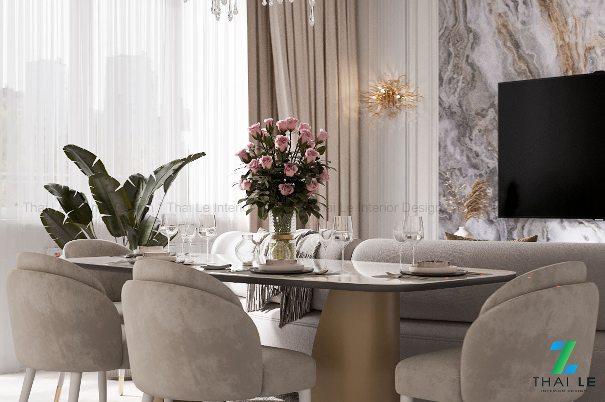 Thiết kế nội thất phòng bếp Milan