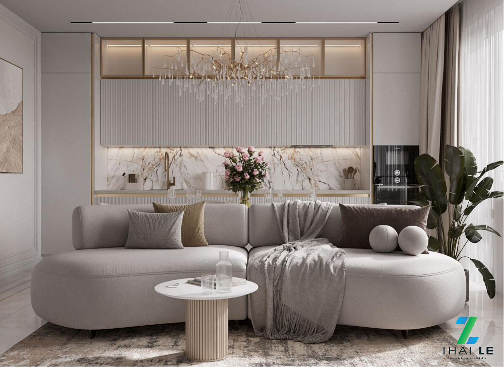 Thiết kế nội thất phòng bếp Milan