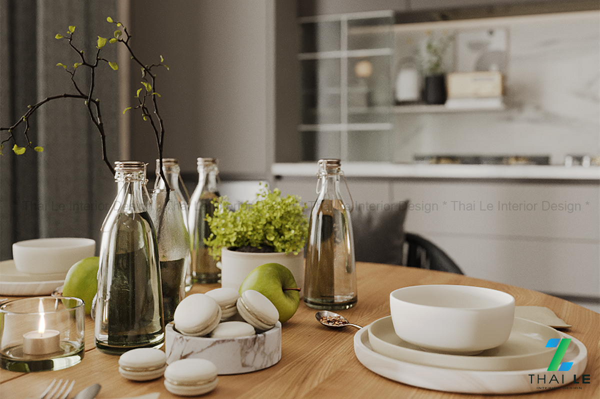 Thiết kế nội thất phòng bếp Serenity