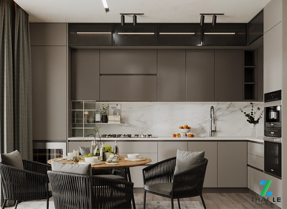 Thiết kế nội thất phòng bếp Serenity