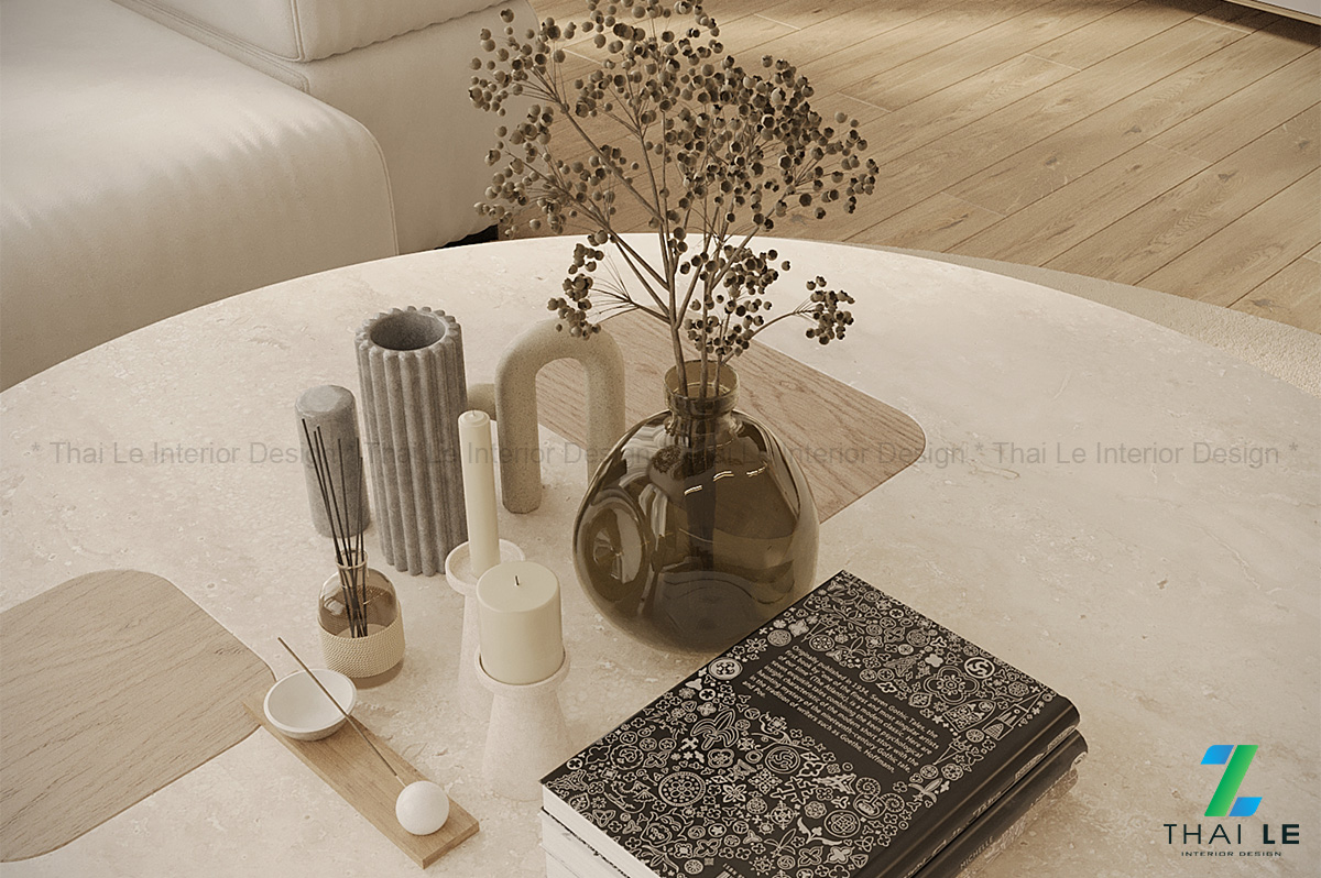 Thiết kế nội thất phòng khách Tranquil