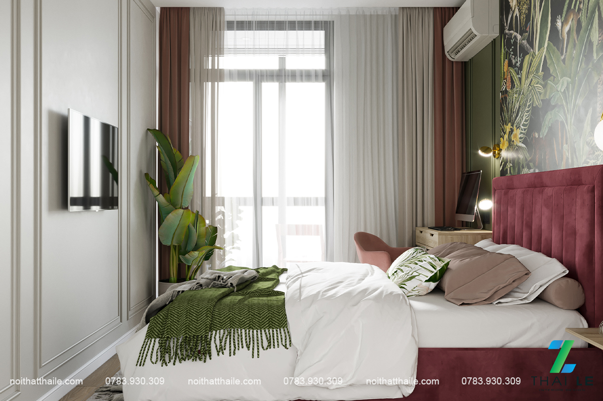 Thiết kế nội thất phòng ngủ BST-PN-004