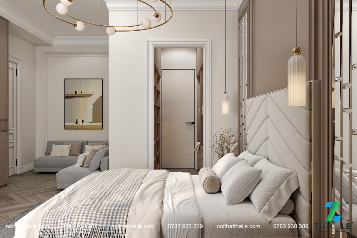 Thiết kế nội thất phòng ngủ BST-PN-006