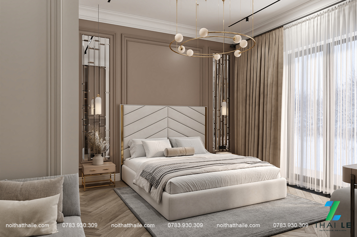 Thiết kế nội thất phòng ngủ BST-PN-006