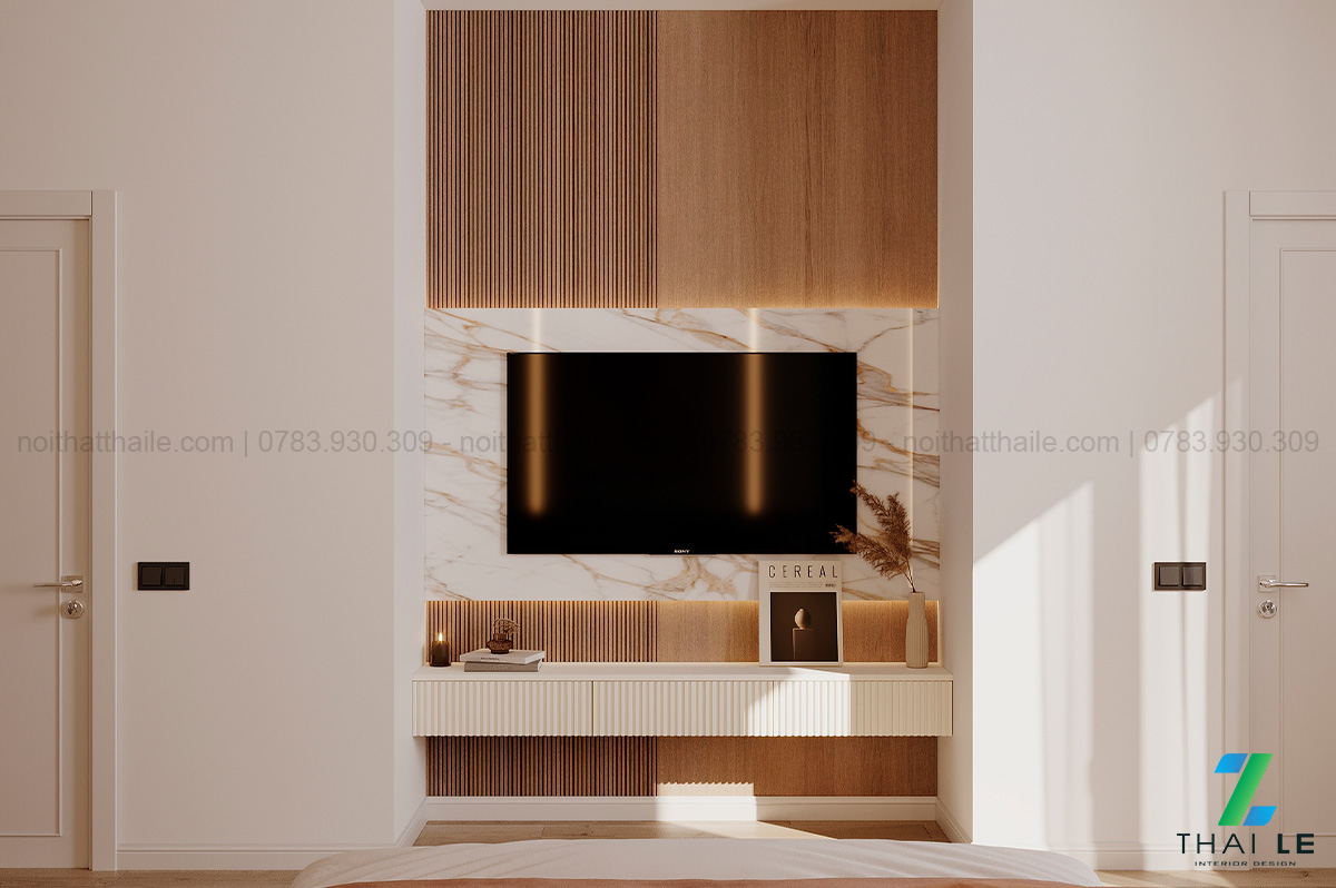 Thiết kế nội thất phòng ngủ Peaceful Haven