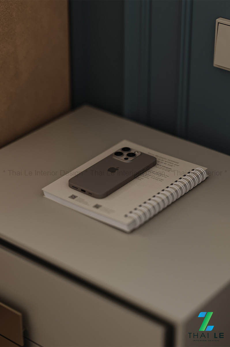 Thiết kế nội thất phòng ngủ Serene Blue