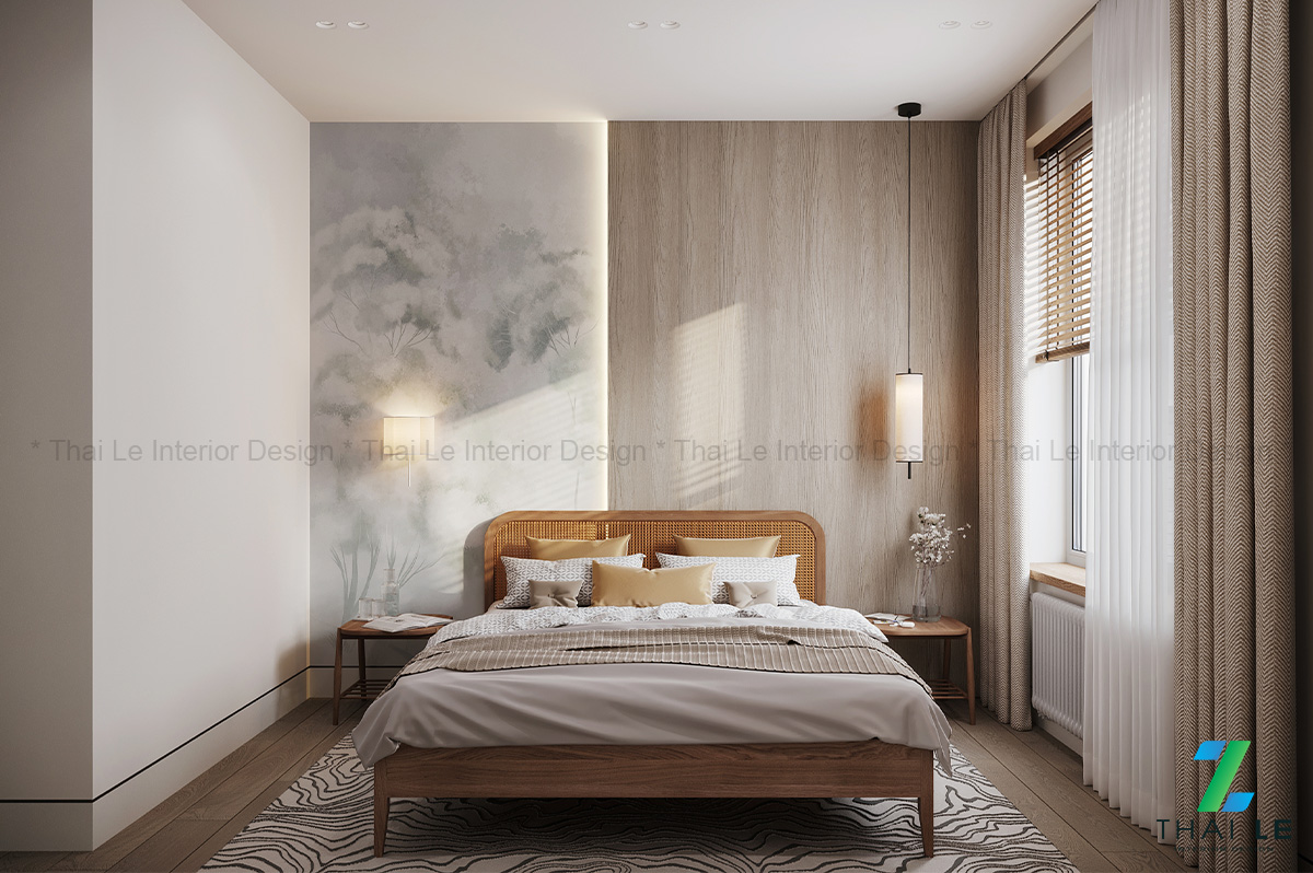 Thiết kế nội thất phòng ngủ Tranquility