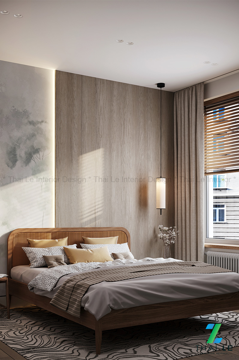 Thiết kế nội thất phòng ngủ Tranquility