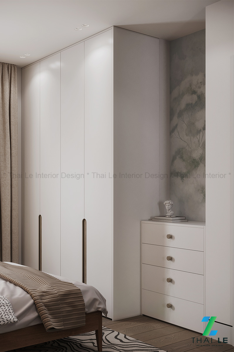 Thiết kế nội thất phòng ngủ Tranquility