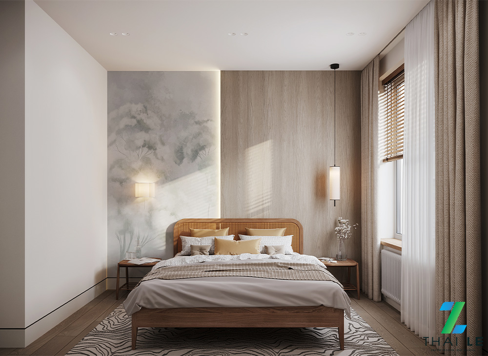 Thiết kế nội thất phòng ngủ Tranquility