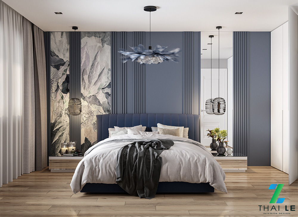 Thiết kế nội thất phòng ngủ Velvet Night
