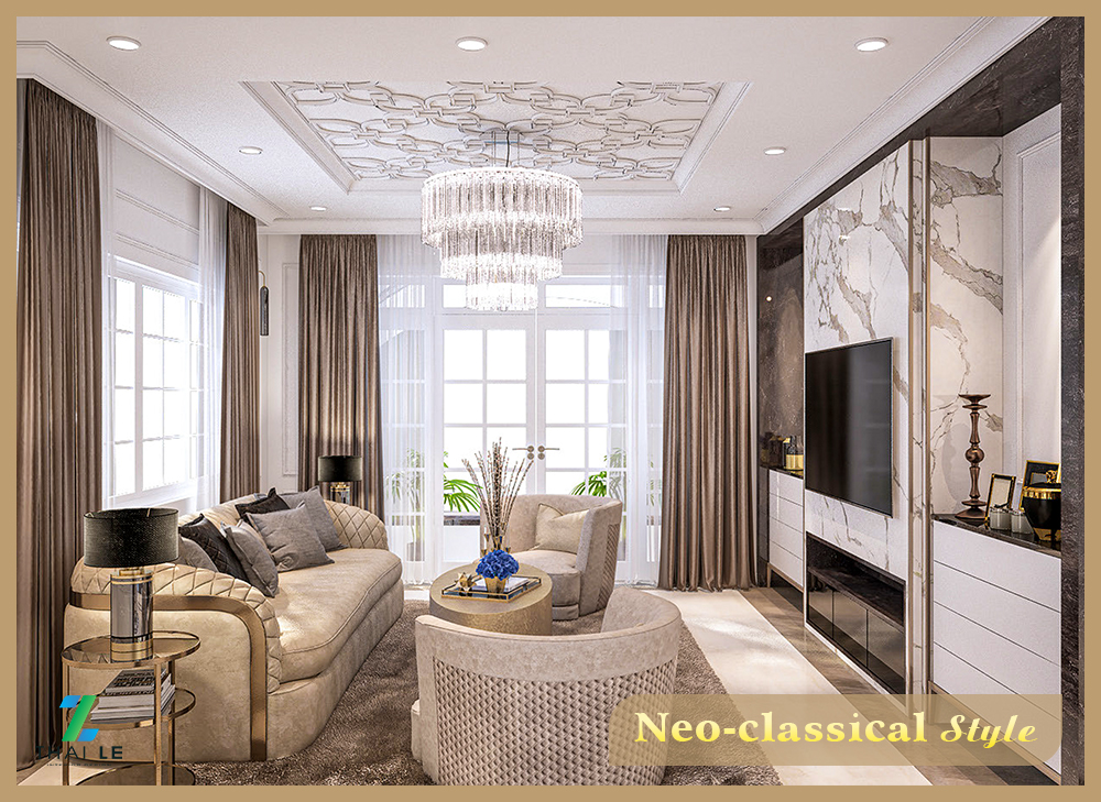 Thiết kế nội thất biệt thự Nguyễn Văn Hưởng Q2 - 600m2