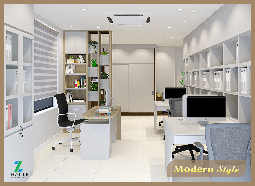 Thiết kế nội thất văn phòng Central Premium Q8 - B1120 - 49m2