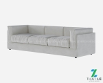 Sofa Lavida Plus 3 chỗ hiện đại bọc vải SF001