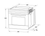 Lò nướng âm tủ Hafele HO-4KT70A