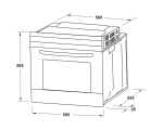 Lò nướng âm tủ Hafele HO-6T70A